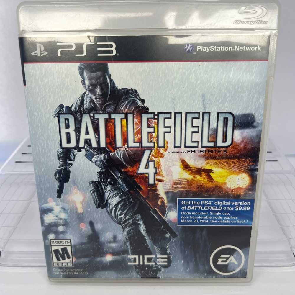 Battlefield 4 Sony PlayStation 3 PS3‎ Game Disc Case Only No Manual